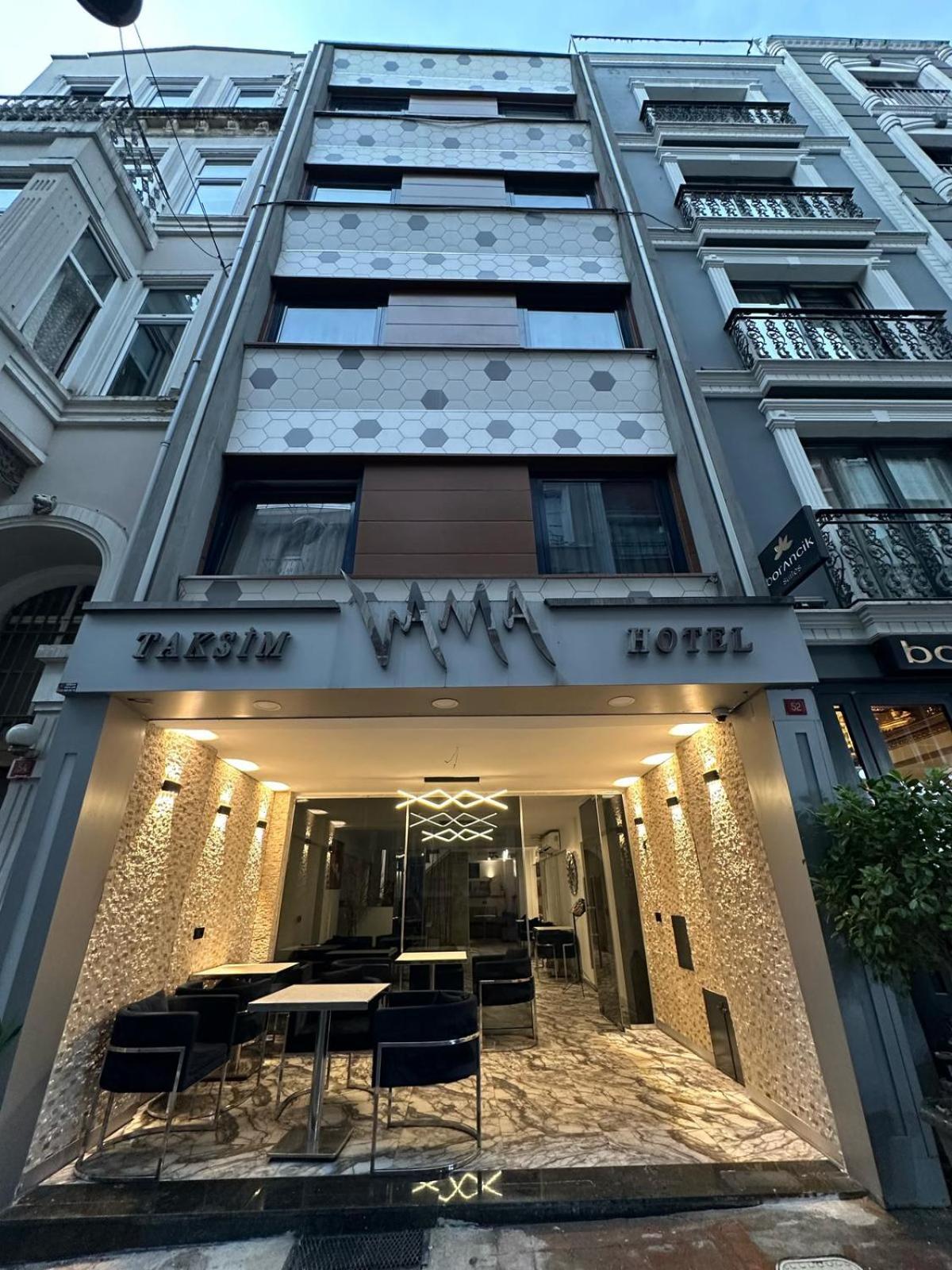 Vama Taksim Hotel Isztambul Kültér fotó